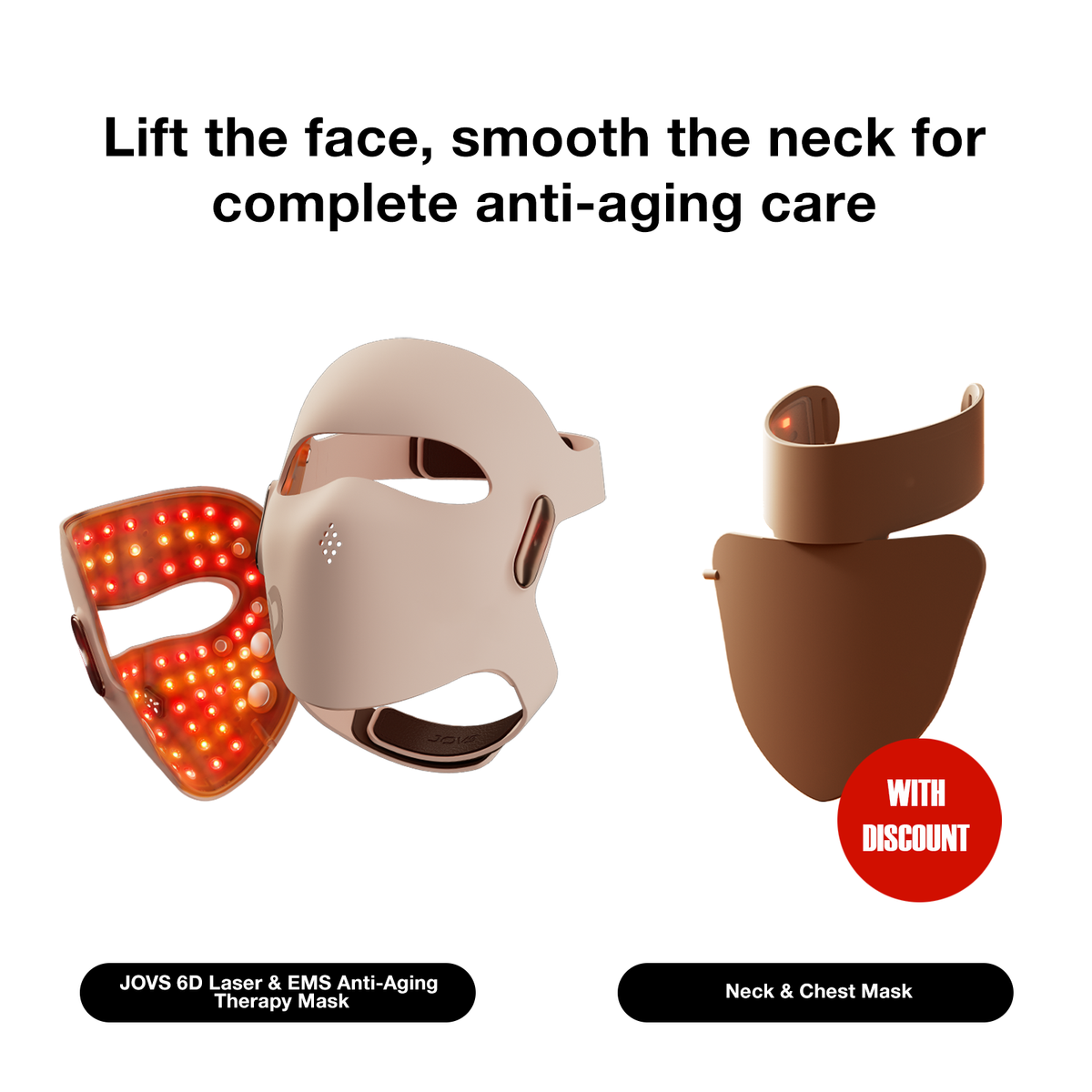 JUNO 6D Laser & EMS Anti-Aging Therapy Mask