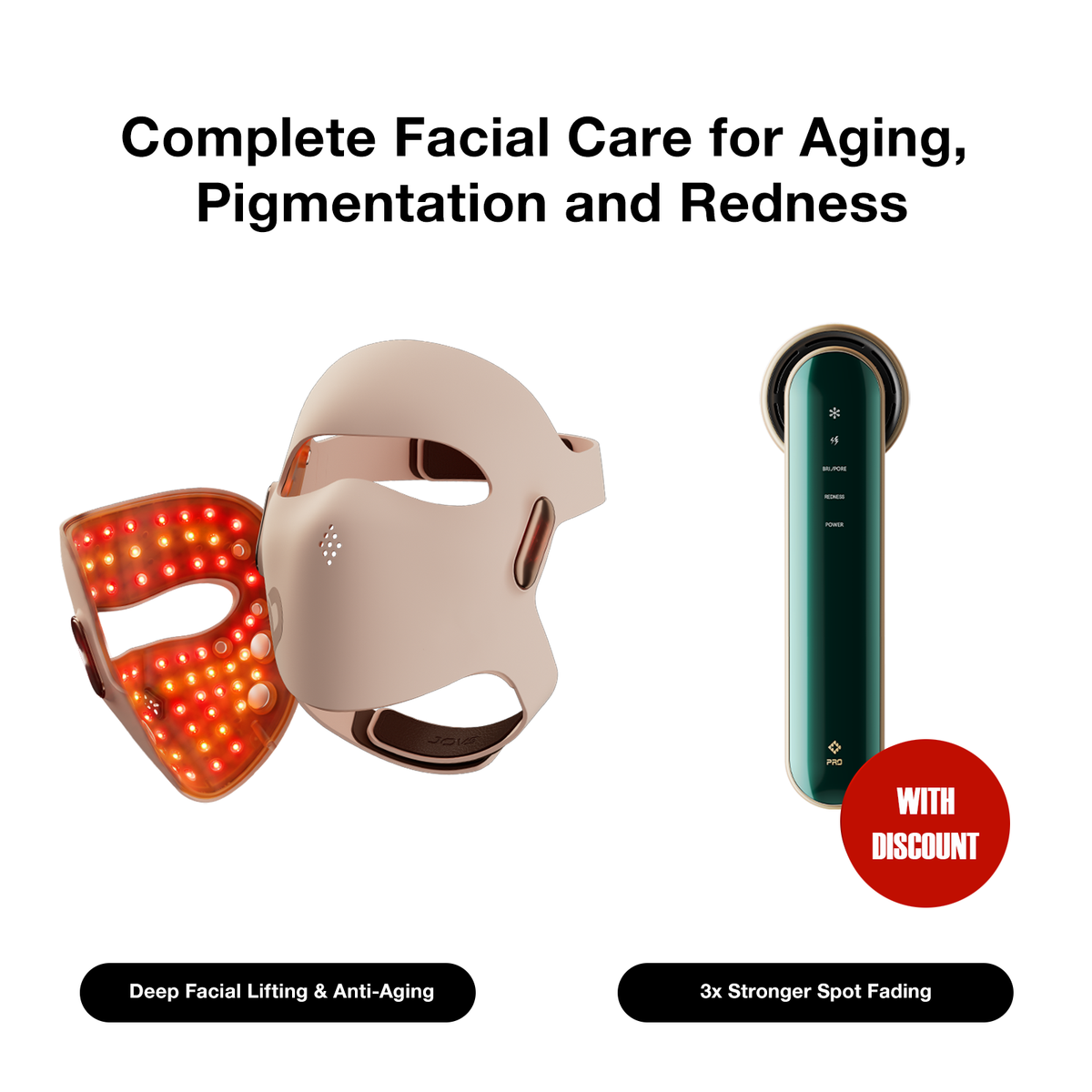 JUNO 6D Laser & EMS Anti-Aging Therapy Mask