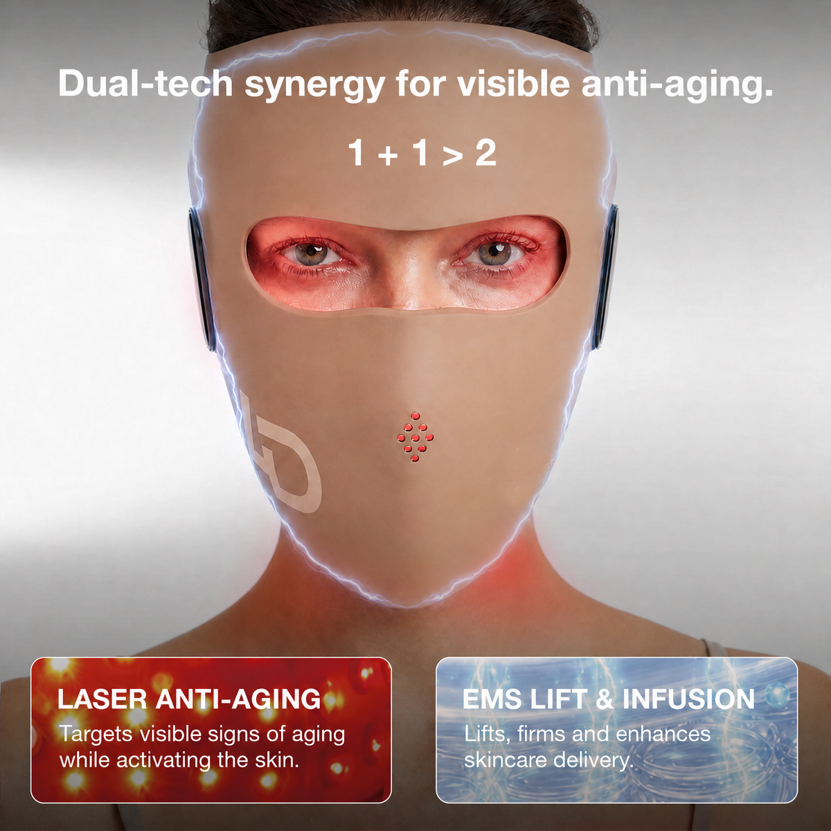 JUNO 6D Laser & EMS Anti-Aging Therapy Mask