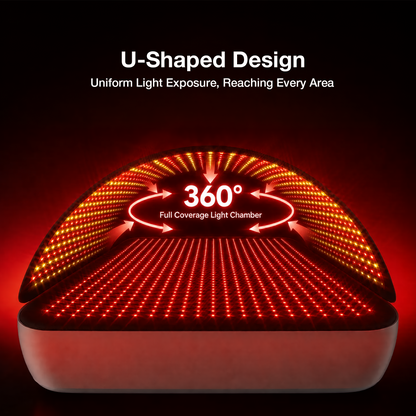 JUNO Air-Cushion Full-Spectrum Red Light Therapy Mat
