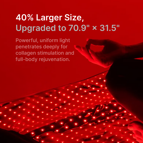 JUNO Full-Spectrum Red Light Therapy Mat