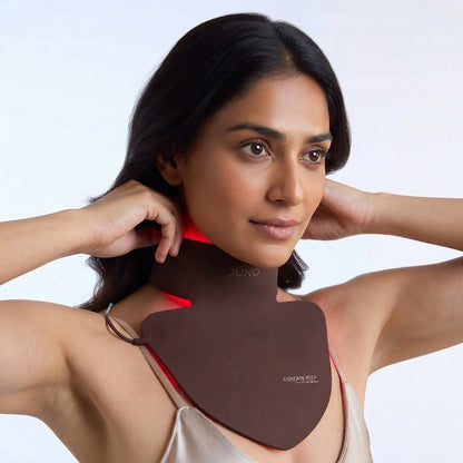 JUNO Red LED Light Neck & Chest Mask