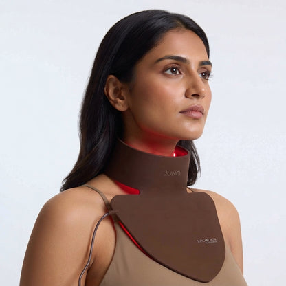 JUNO Red LED Light Neck & Chest Mask