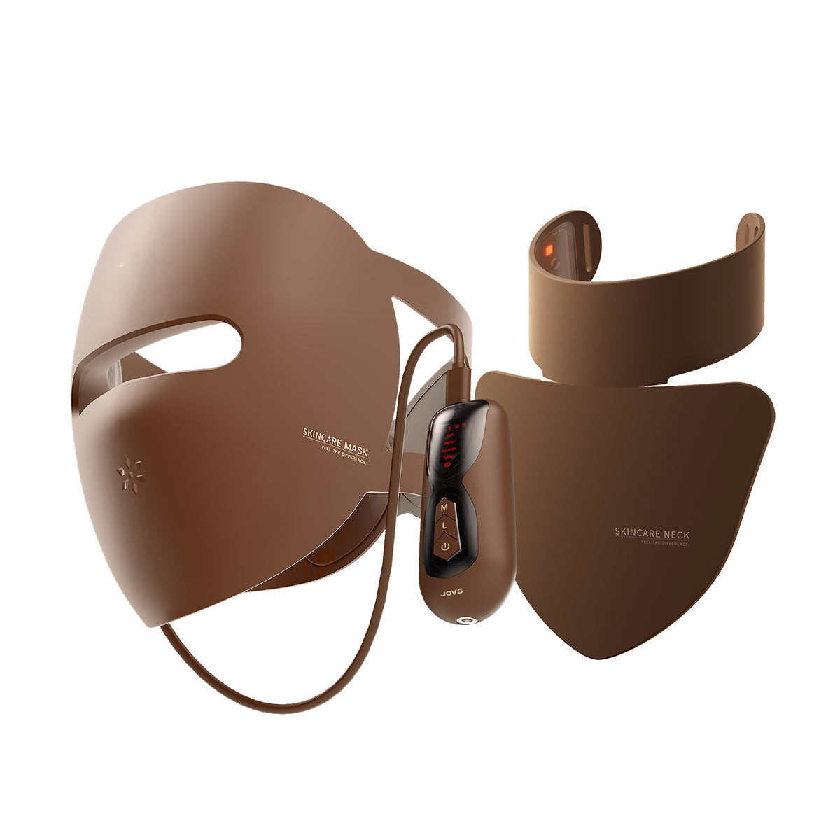 JUNO Red LED Light Neck & Chest Mask