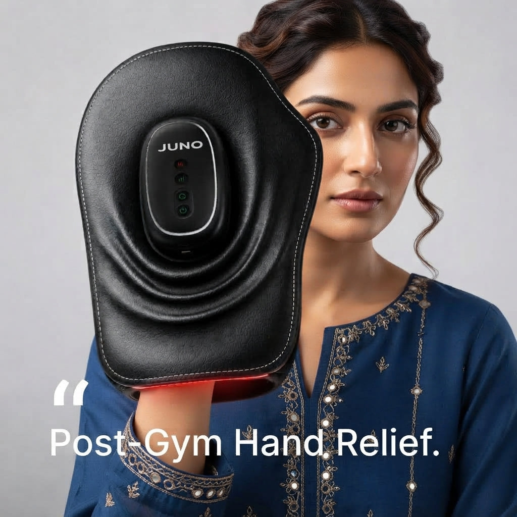 JUNO Red Light Compression Hand Massager