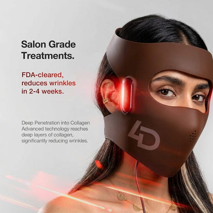 JUNO Red LED Light Therapy Face Mask