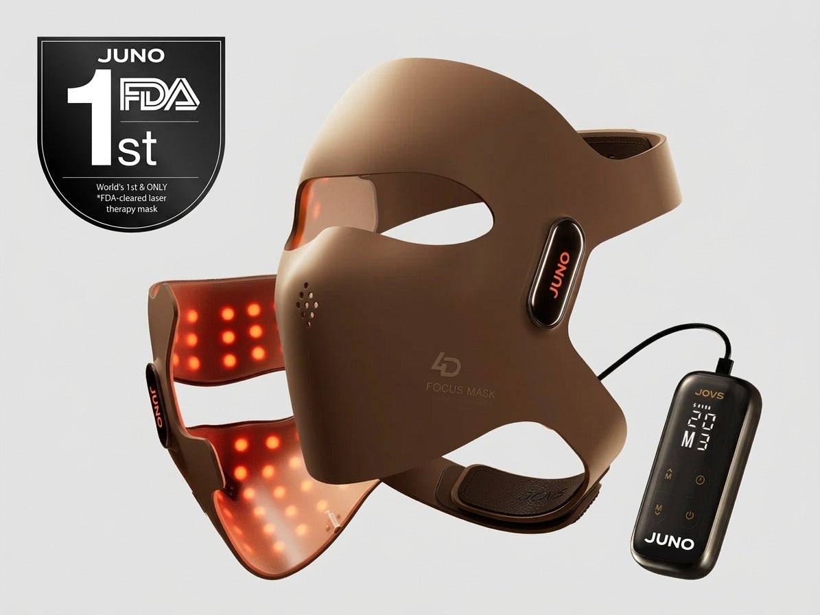 JUNO Red LED Light Therapy Face Mask