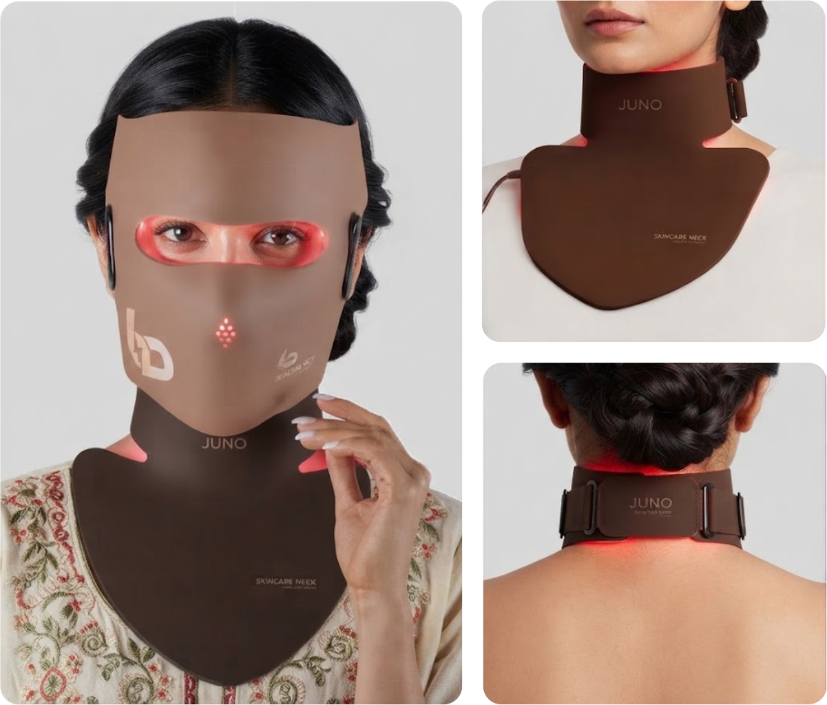 juno face, neck and chest light therapy