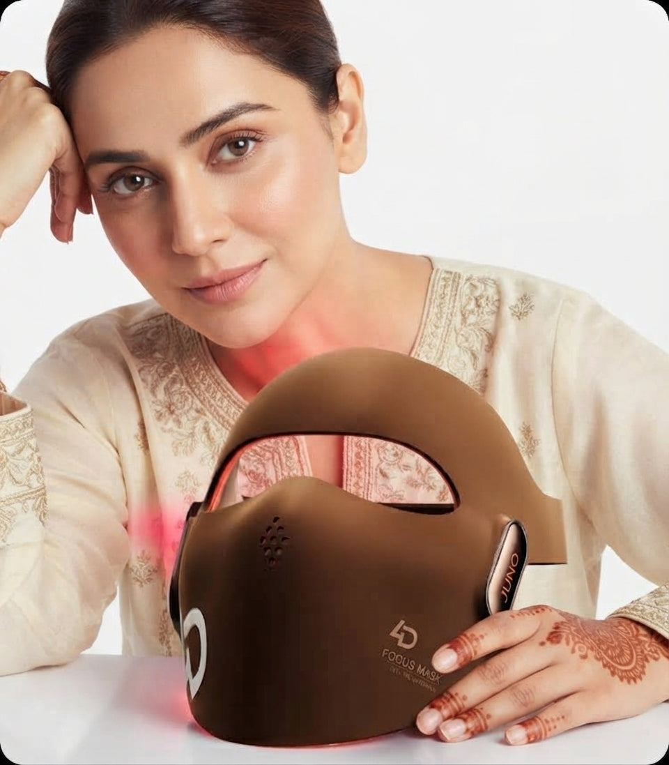 Red LED Light Therapy Face Mask